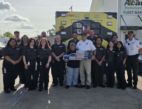 Local Fire Chief Inspires Future EMTs at Acadian’s National EMS Academy