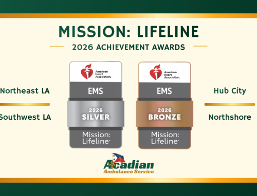Acadian Ambulance nationally recognized for its commitment to quality care for heart attacks and strokes
