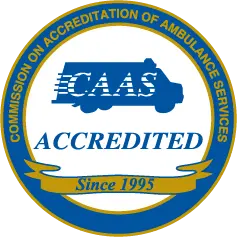 Commission on Accreditation of Ambulance Services logo