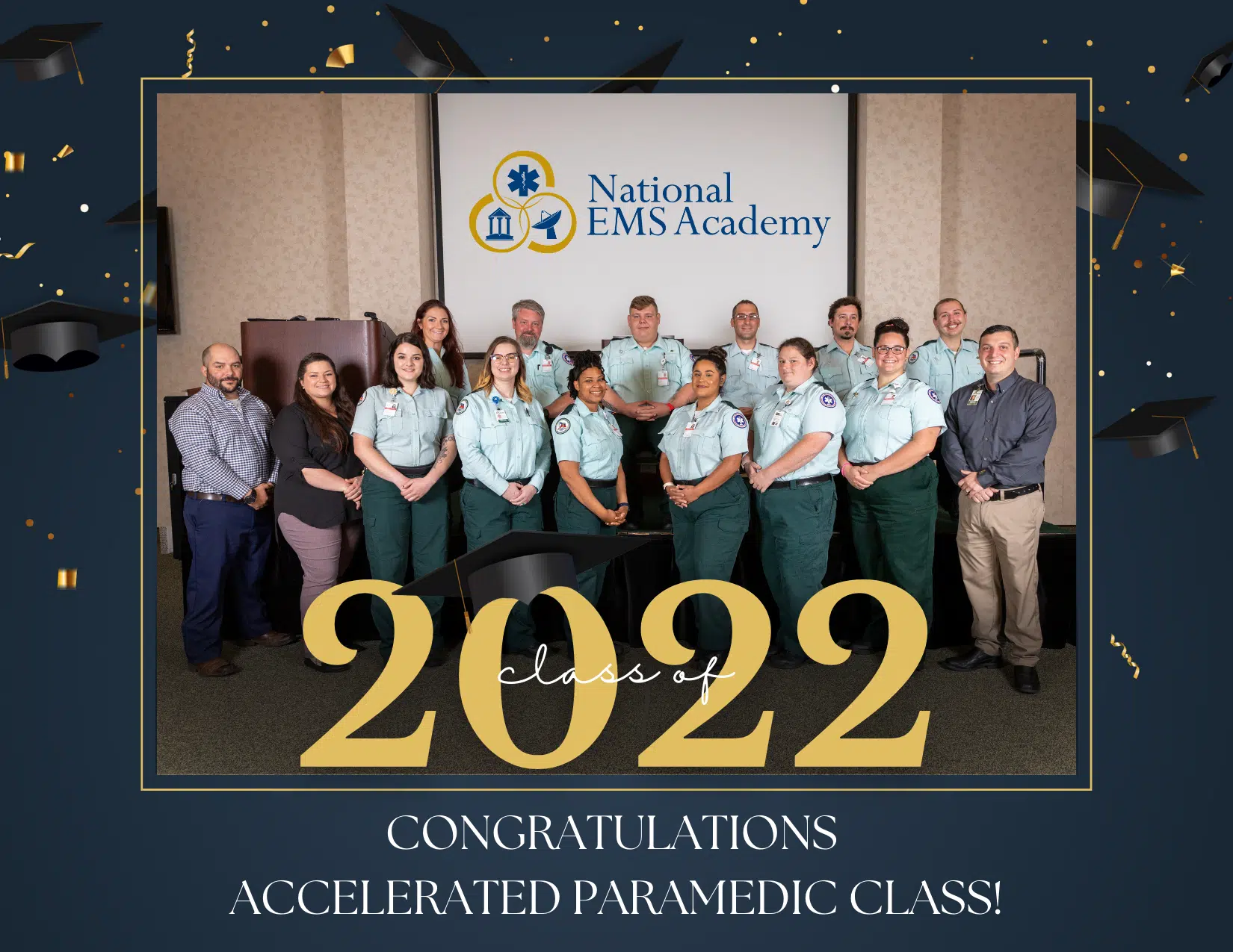 2022 paramedic graduation
